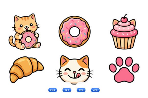 Cute Cat Bakery Clipart: A Designer’s Real-World Embroidery Review