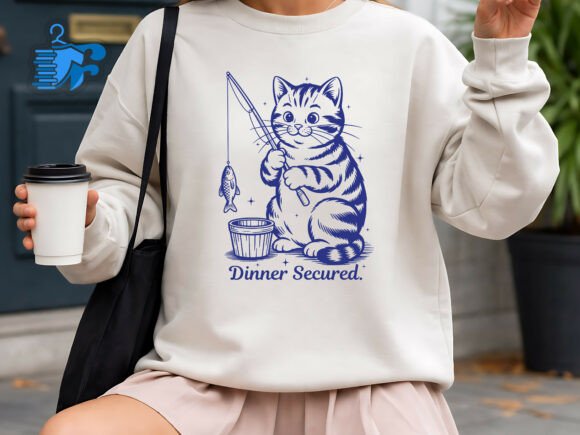 Dinner Secured: Funny Fishing Cat